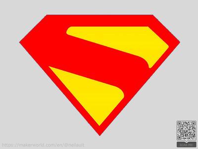 Superman 2025 Logo Coaster