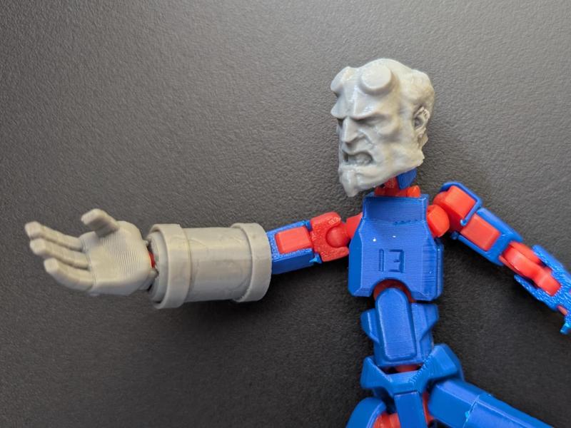 Hellboy head for Dummy13