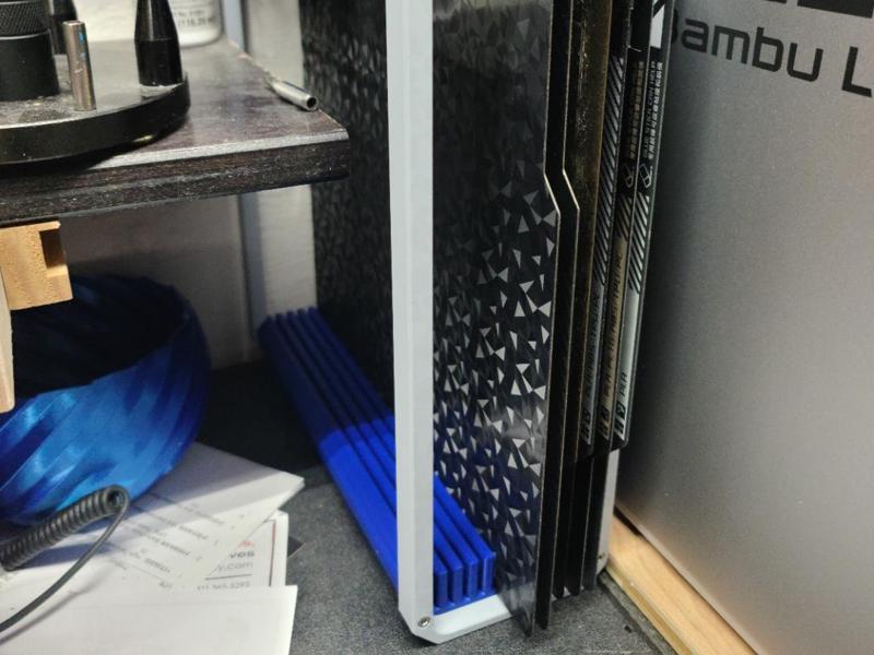 H2D 10 Build Plate Rack - with side cover!