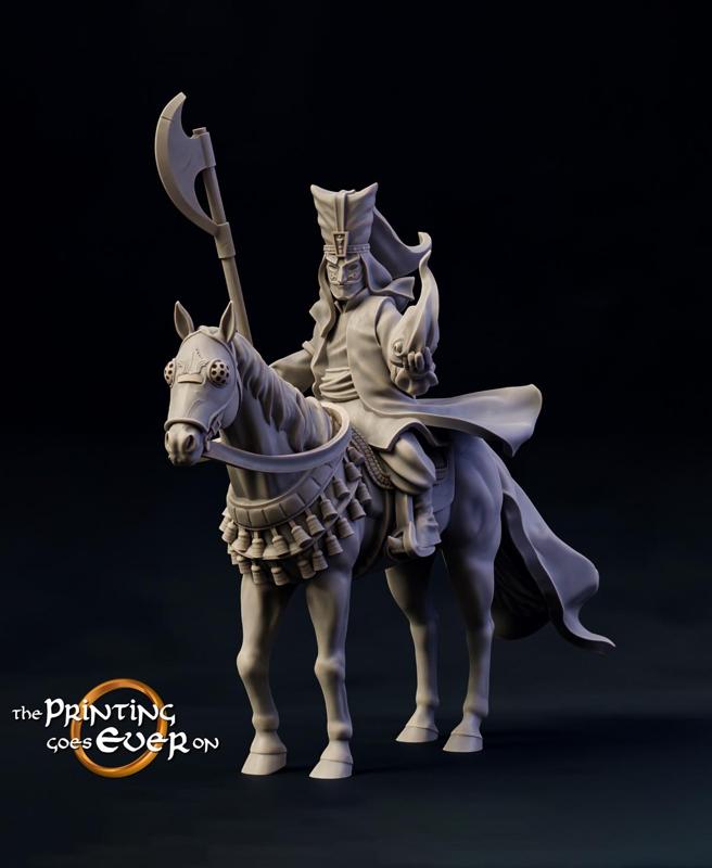 Dark Sorcerer - On Foot and Mounted