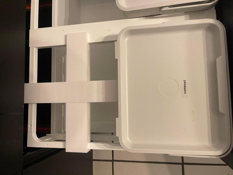 Ikea HÅLLBAR small bin stop