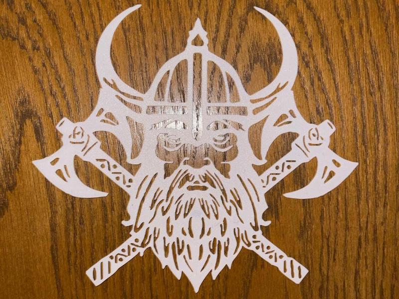 Viking wall decoration