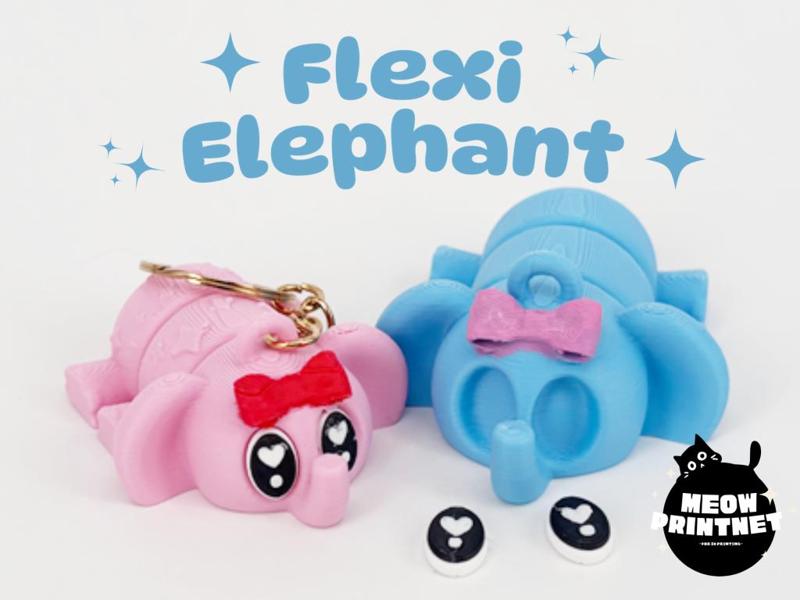 Flexible Ribbon Elephant