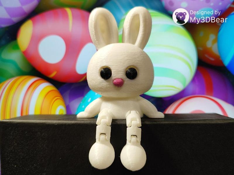 Articulated Bunny with flexi legs