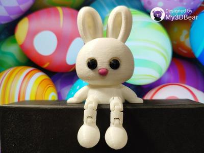 Articulated Bunny with flexi legs