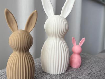 Modern Easter Bunny Decoration - Scalable!