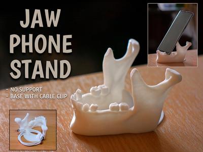 Jaw phone stand