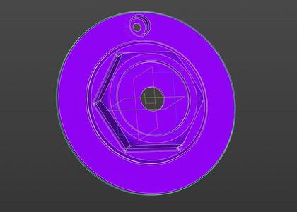 Borbet type A hubcap