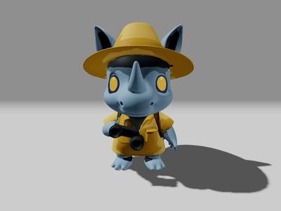 rhino safari guide (Printmon)