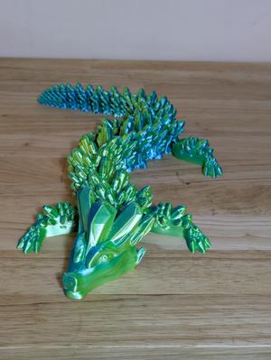 Amethyst Dragon - Articulated Dragon