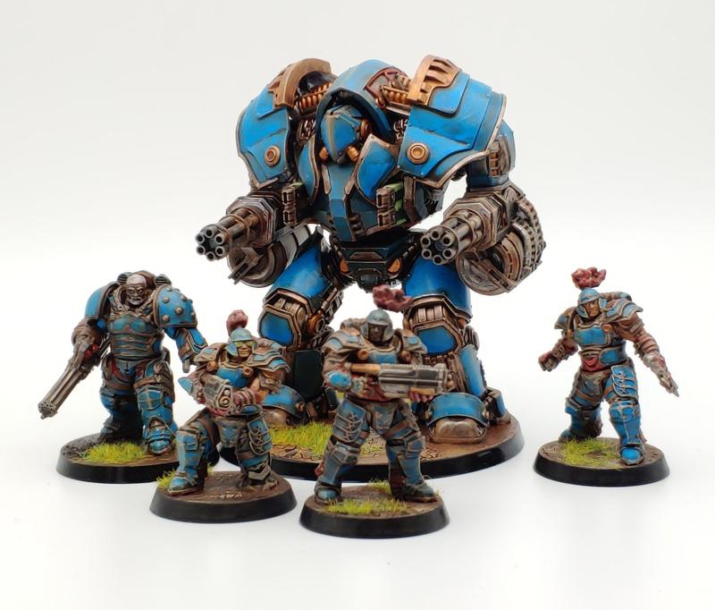 Tempest Legion and Black Knights - Hercules Juggernaut
