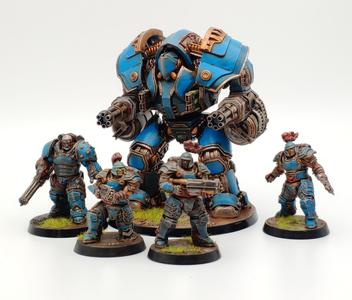 Tempest Legion and Black Knights - Hercules Juggernaut