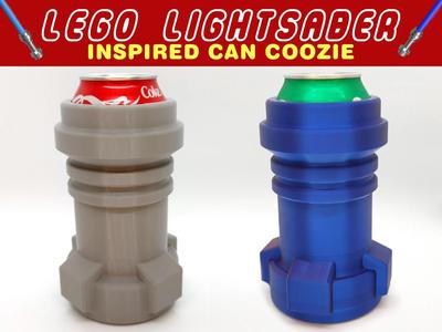 LEGO Lightsaber inspired Can Coozie