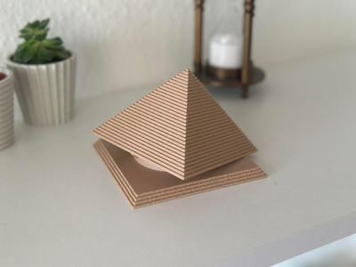 Hidden Storage Twist lock Pyramid
