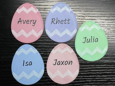 Easter Egg Name Tag / Decoration