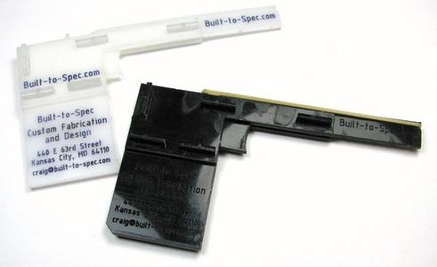Rubber Band Gun Business Card