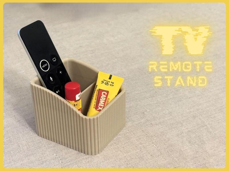 TV Remote Stand/Holder with Dual Compartments