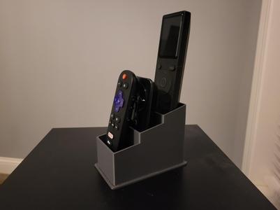 Bedside Remote Control Cubby