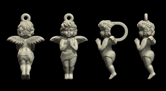 Angel pendant Version 1