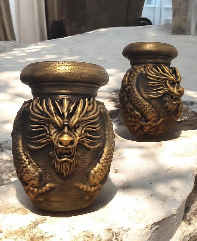 Dragon Jar - Screw Lid V2