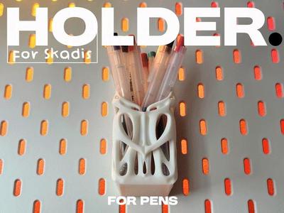 Holder for [Pens/Fanttik E1 Max](for IKEA Skadis)
