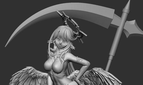 Jibril NO GAME NO LIFE  HIDEF KEYED