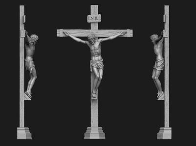JESUS ON THE CROSS  Variant 2