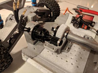 3D Printed RC Car V3 -- Tarmo3 -- Drivetrain [3/3]