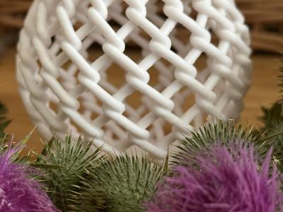Round Chain Link Vase - FDM