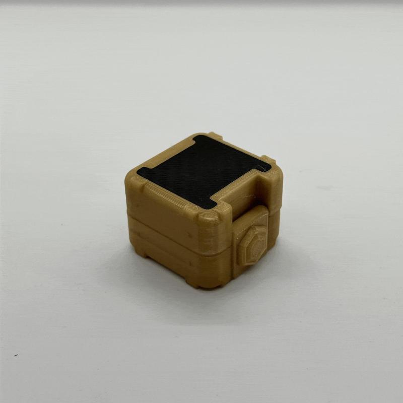 Mini print in place magnetic  box