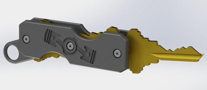 Key Holder Boxer Logo - (Proteus Key Holder Remix)