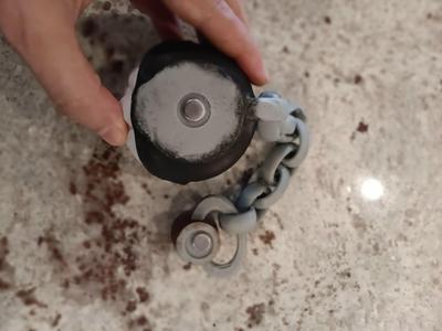 chain chomp magnet - flexi fidget toy and magnet