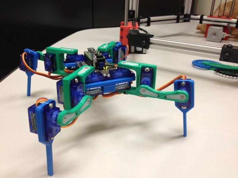 3DOF Mini Quadruped