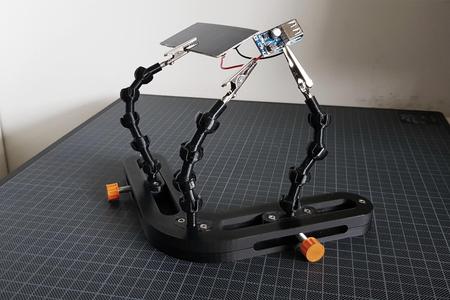 Soldering third arm station