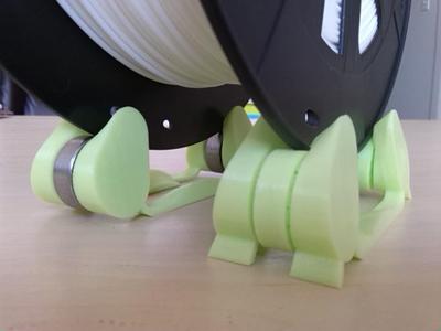 Compact Universal Tabletop Filament Spool Holder