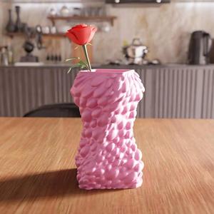 3D Blob Flower Vase STL File - Unique Gifts for Her, Modern Decor, 3D Print File, Art Deco Vase, Decorative Vase, 3D Printing