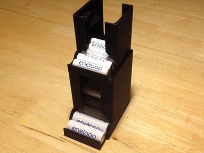 Battery dispenser AA & AAA