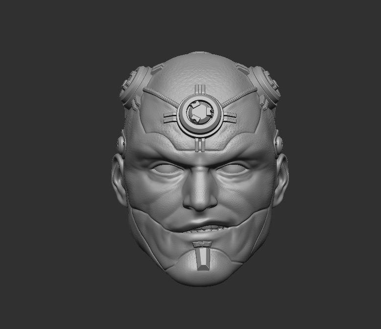 Brainiac - Headculpt for Action Figures