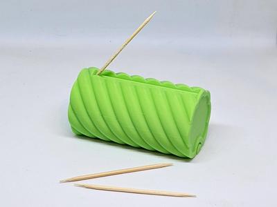 Toothpick Dispenser Print-in-Place 