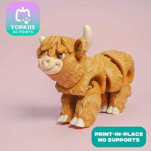 COW HIGHLAND FLEXI 3MDF