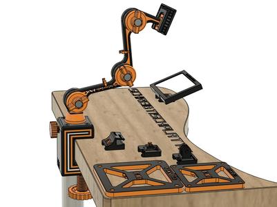 HoLi Angle 360 Universal Stand - Clamp Mounting