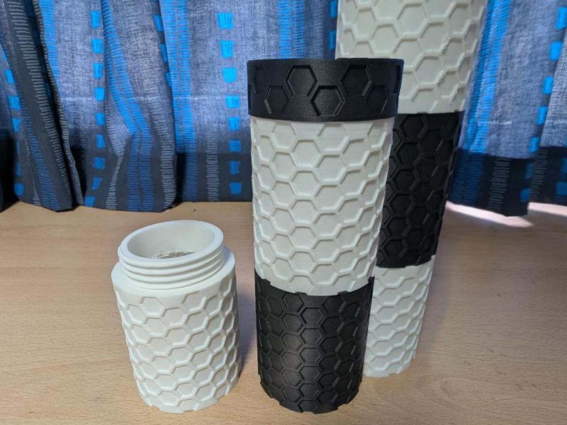 Modular Stackable Screw Top Pots 