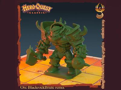 HeroQuest - Orc BlackrockBrute remix