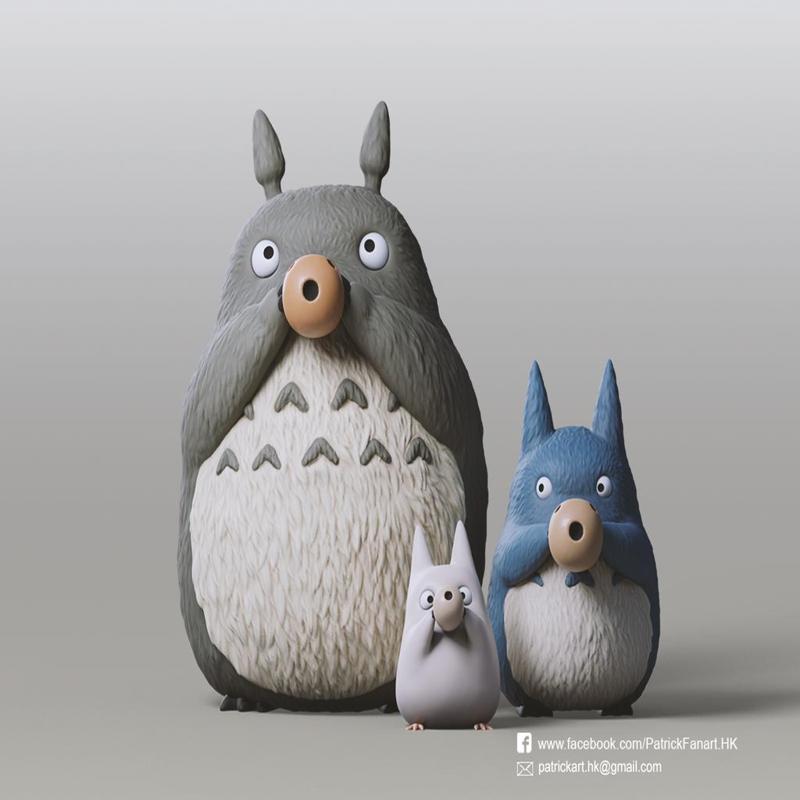 Totoro Family(My Neighbor Totoro)