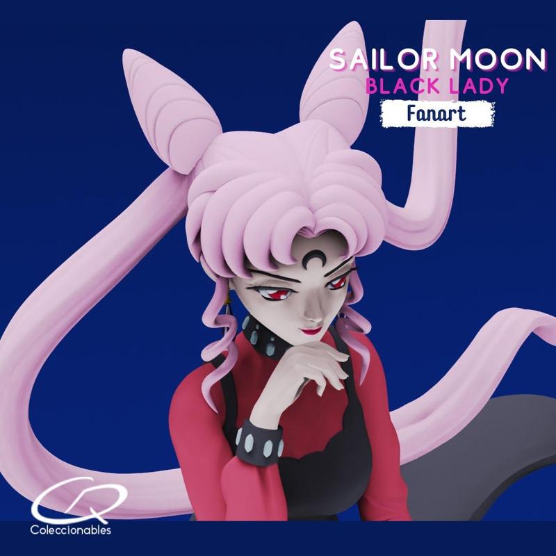 Sailor moon - Black Lady figure