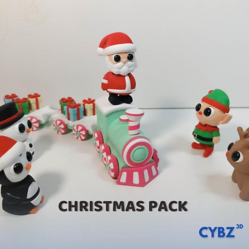 Christmas Pack - 3 Designs Cute