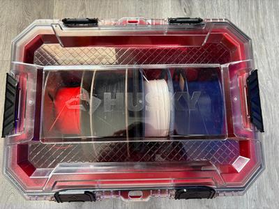 Husky Dry Box with rollers and desiccant holder 