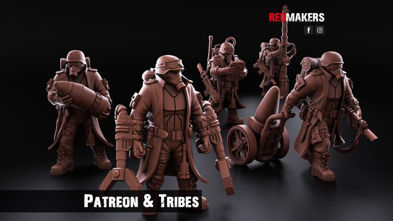 Steel Guard - Artillery crew of the Imperial Force
