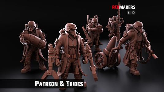 Steel Guard - Artillery crew of the Imperial Force