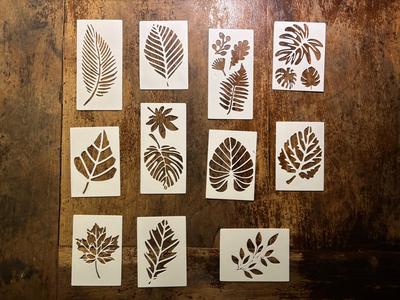 Plants stencil